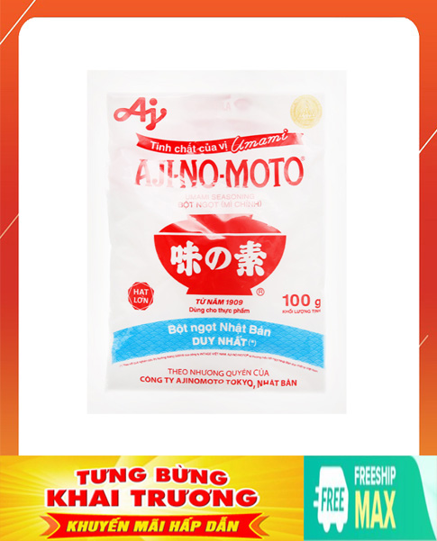 Bột ngọt Ajinomoto gói 100g