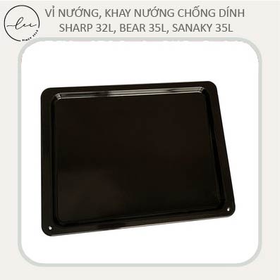 Vỉ nướng, khay nướng lò sharp 32l/ bear 35l/ sanaky 35l