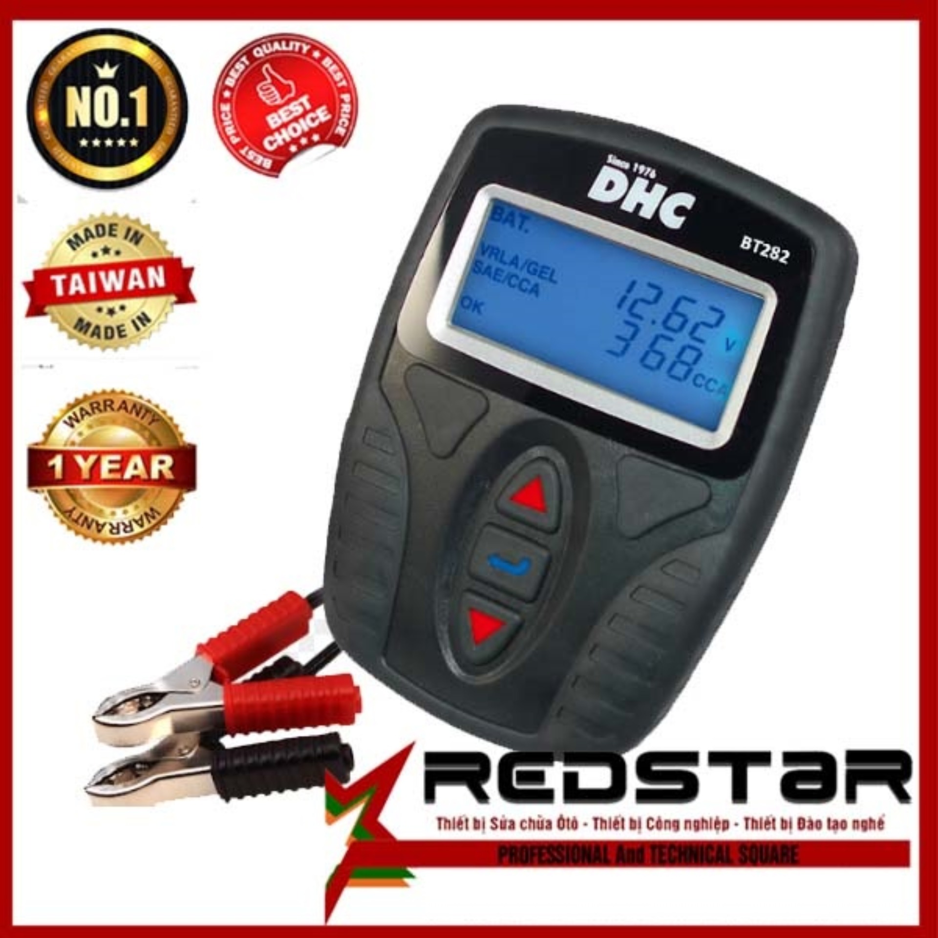 Máy kiểm tra ác qui và phân tích dữ liệu bt 282