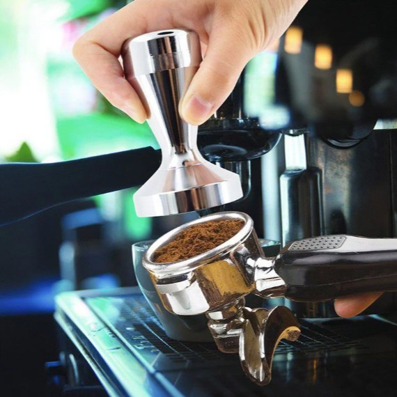Tamper Tay Nén Cafe Espresso 58Mm ( Inox 304 Cao Cấp )