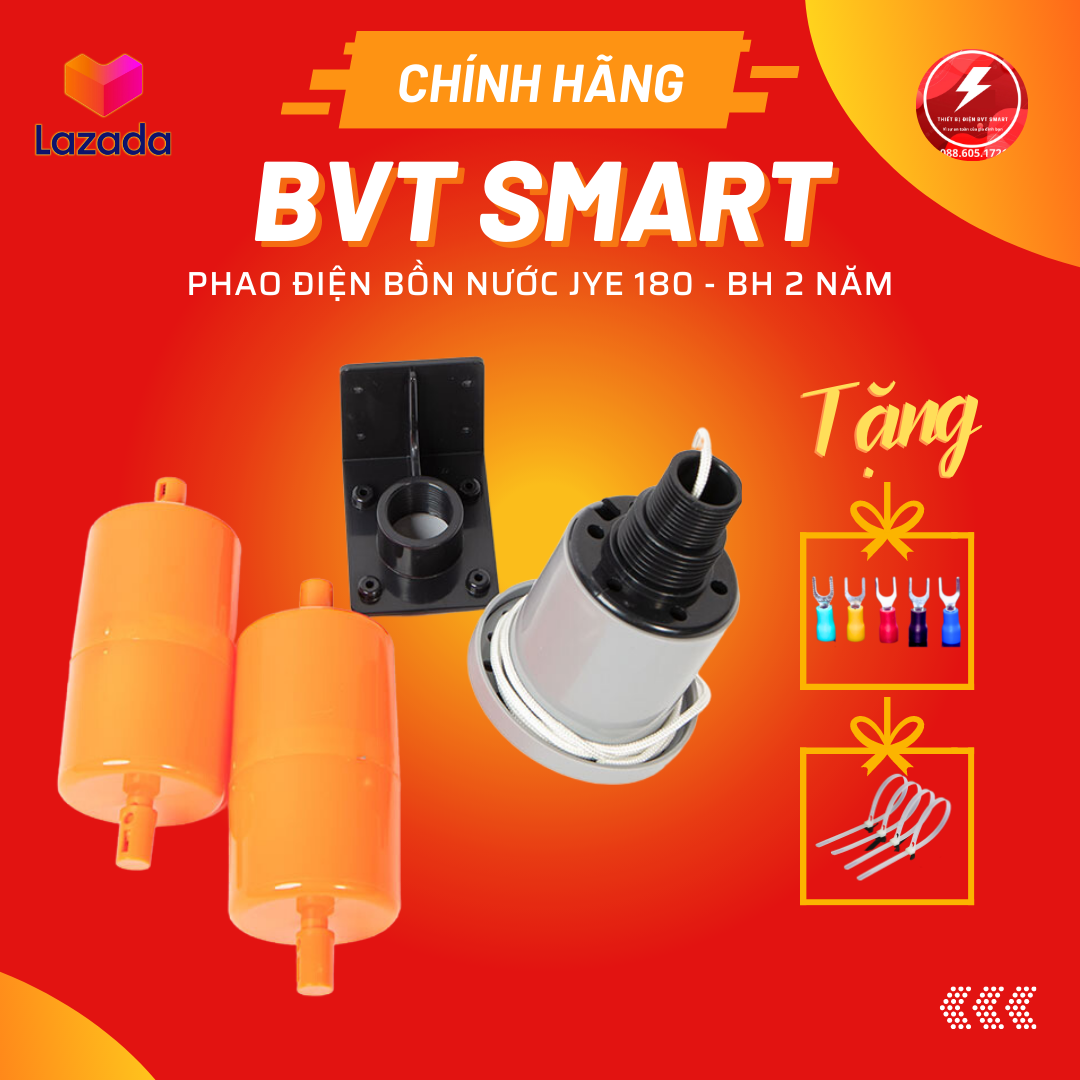Bảo hành 2 năm phao điện chống tràn bồn nước tự động jye 180 cao cấp phao điện bồn nước tự động phao bơm nước tự động