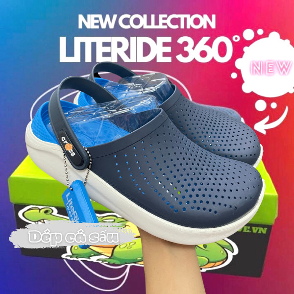 DÉP CROSS ĐEN XANH- TRUST - DÉP SỤC - DÉP SỤC LITE- DÉP CROSS DUET SPORT - Bền đẹp, giá cả hợp lí