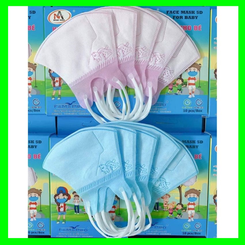 Khẩu Trang y tế trẻ em từ 1 tháng - 8 tuổi chính hãng Nam Anh kháng khuẩn tốt