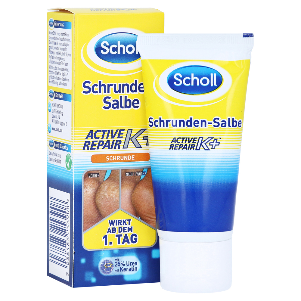 Kem giảm nứt gót chân Scholl Schrunden Salbe 60ml - Đức