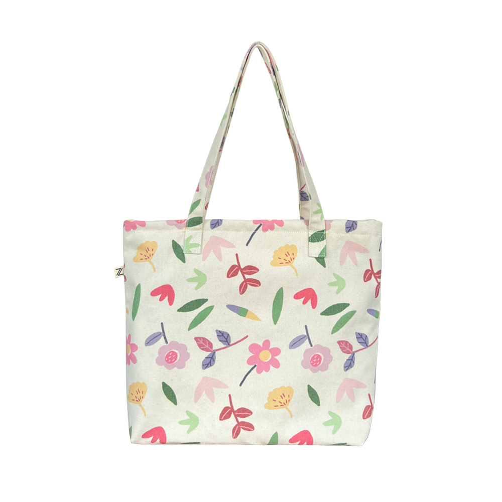 Túi Tote Layla vải canvas in hình | Ziczac Design
