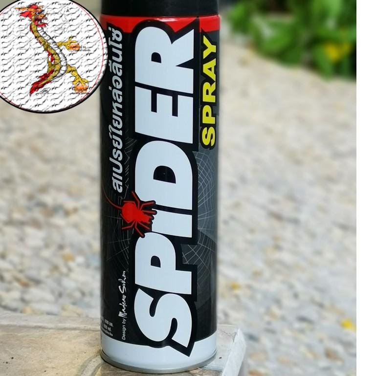 Chai xịt Dưỡng Sên Spider Cao Cấp Chống Văng 600ml, bôi trơn sên spider giúp sên xe hoạt động êm ái