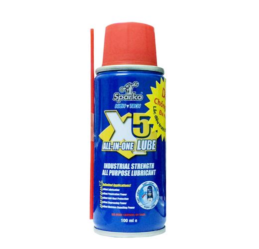 [HCM]Dung dịch xịt chống rỉ sét bôi trơn ĐA NĂNG X5 100ml