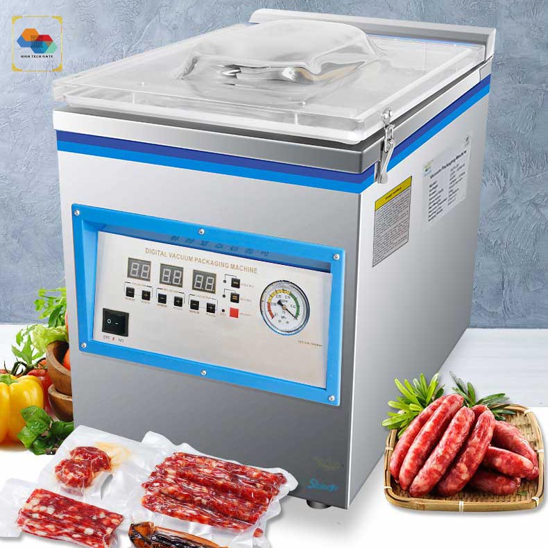 [Trả góp 0%]Máy hút chân không công nghiệp để bàn Vacuum Packer Shineye HTG P270-2D  hút mọi loại túi phù hợp cho nhà hàng quán ăn cửa hàng nhỏ bơm chân không mạnh mẽ hàng chính hãng