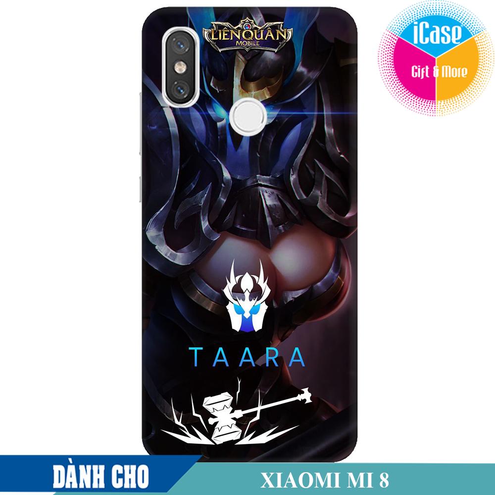 Ốp lưng nhựa dẻo dành cho Xiaomi Mi 8 in hình Taara