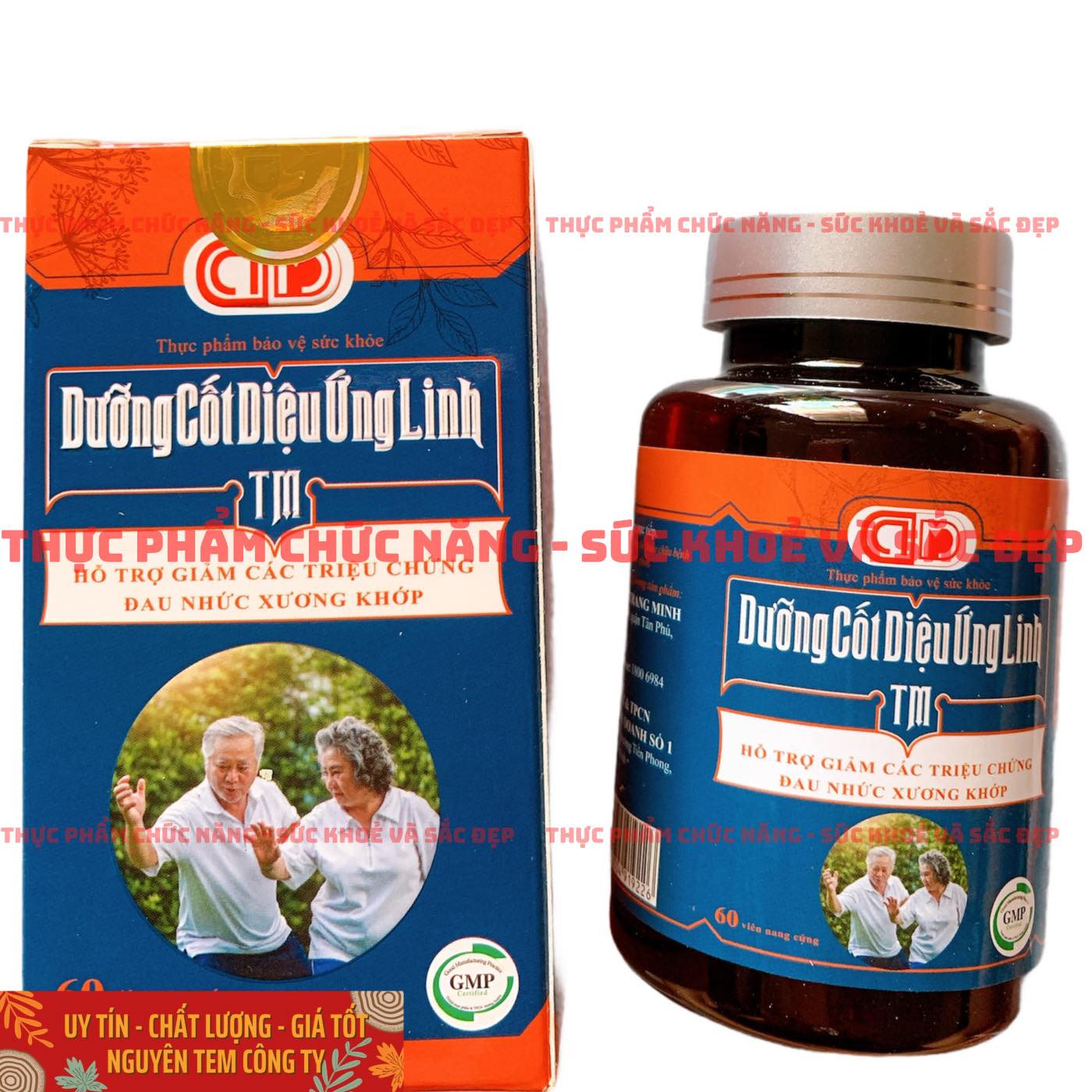 Dưỡng cốt diệu ứng linh tm - hỗ trợ giảm các triệu chứng đau nhức xương khớp