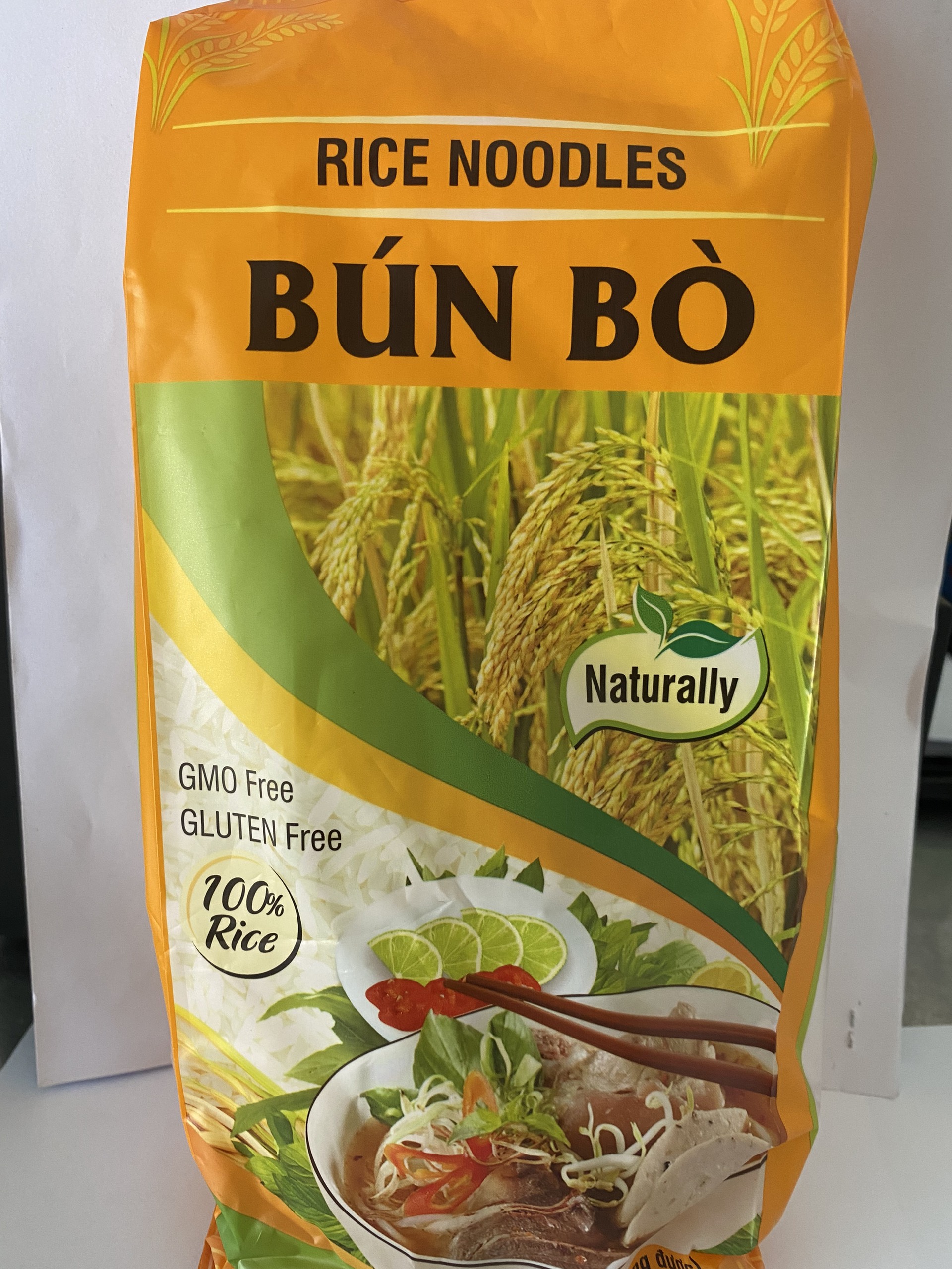 Combo (5gói x 300gram) Bún bò huế khô TNI được phân phối thị trường châu Âu, hàng Việt Nam chất lượng cao, không hàn the, không chất bảo quản, Sợi bún bánh canh, Sợi bún to
