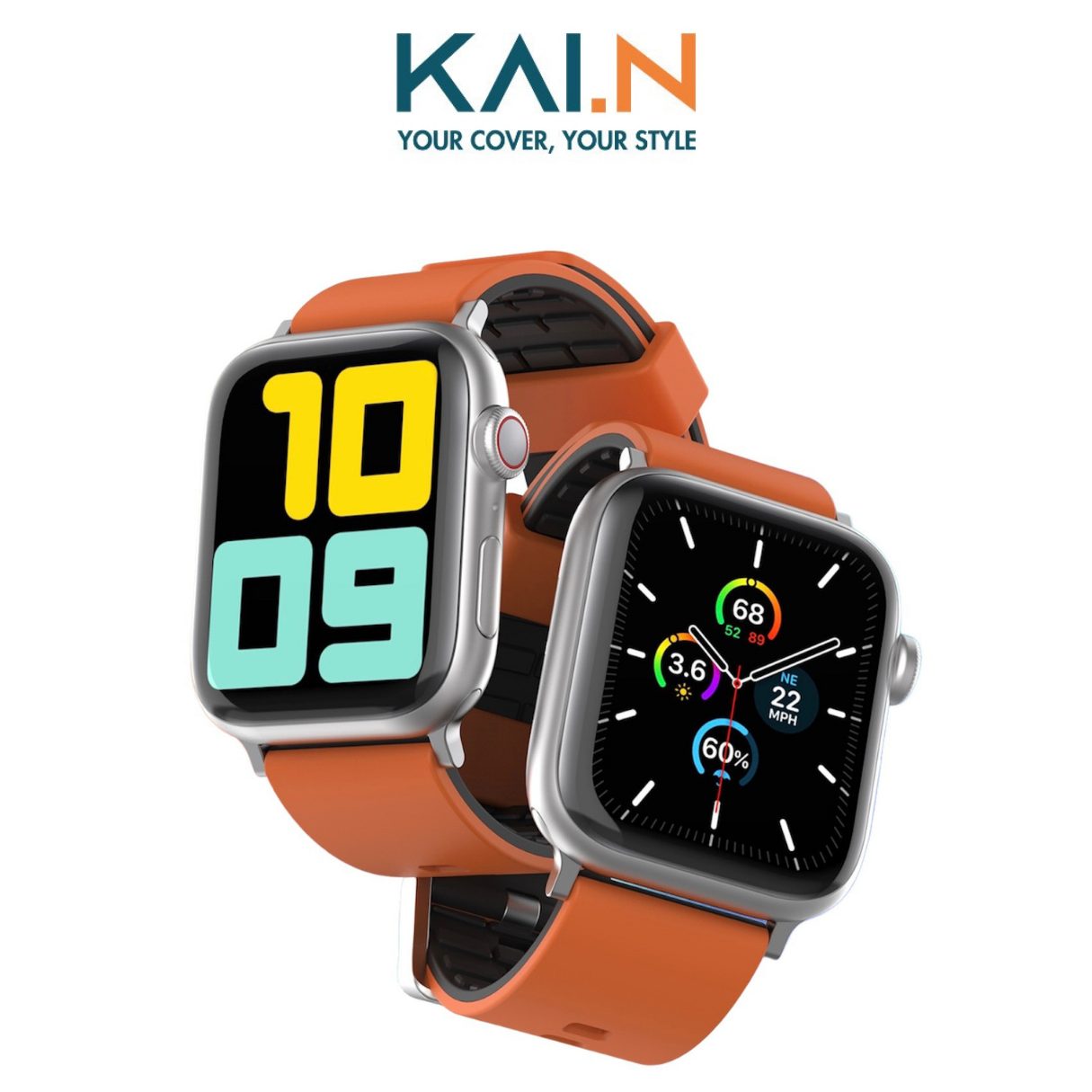 Dây Đeo Silicone Dành Cho Apple Watch Ultra / Apple Watch Series, Kai.N Sport Buckle Color Band- Hàng Chính Hãng - Thương hiệu Kai.N Giá 289,000 Đồng*Miễn phí vận chuyển