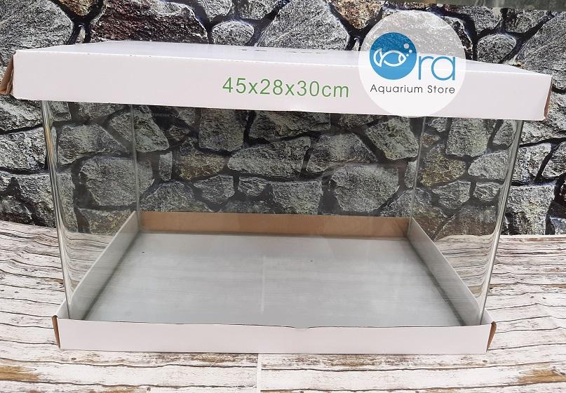 RẺ VÔ ĐỐI -  Bể Cá Kính Đúc, Dài 45cm - Giá đã bao gồm thùng xốp vận chuyển