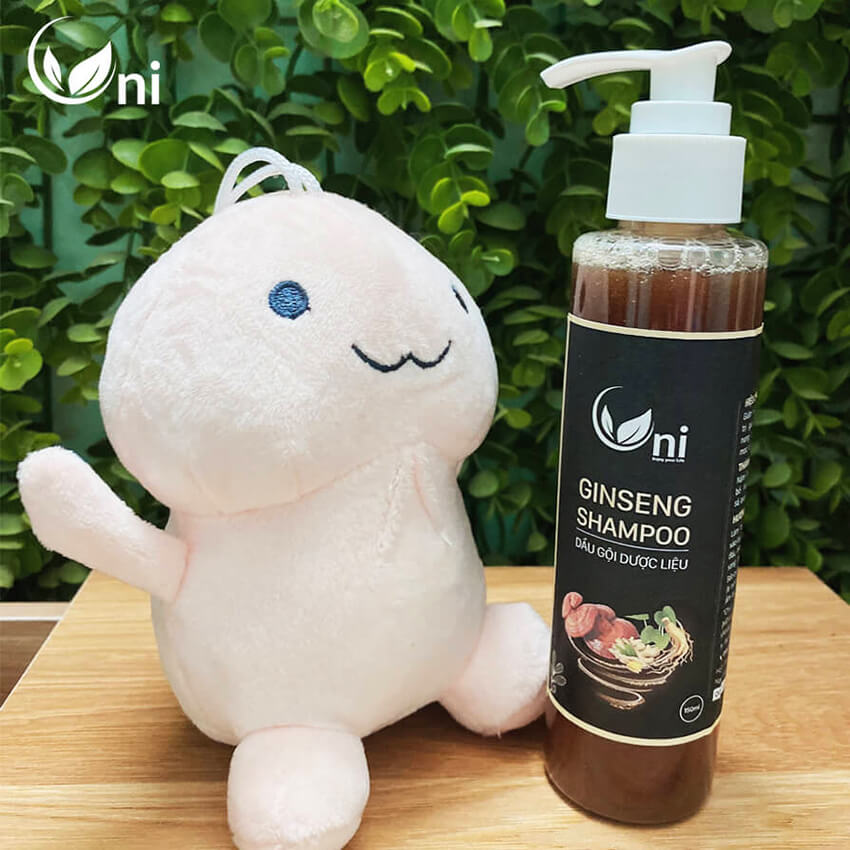 [HCM]Dầu gội nhân sâm ONI giúp mọc tóc tặng nước diệt khuẩn DR FUJI 100ml