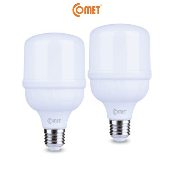 Bóng Led Bulb trụ kín Comet ReBel 30W CB03R030 thân nhôm kết hợp nhựa PC cao cấp kháng vỡ, tuổi thọ 20.000 h