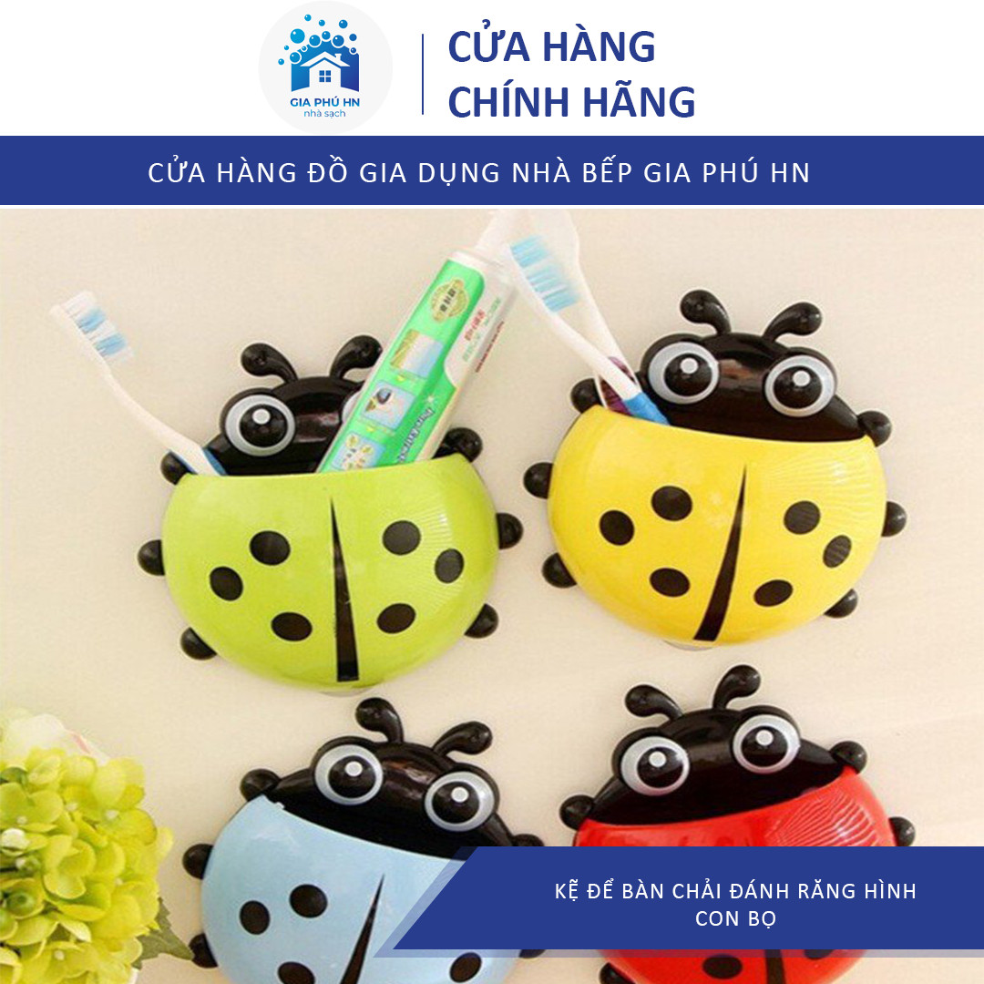 Kệ Để Bàn Chải Đánh Răng Hình Con Bọ