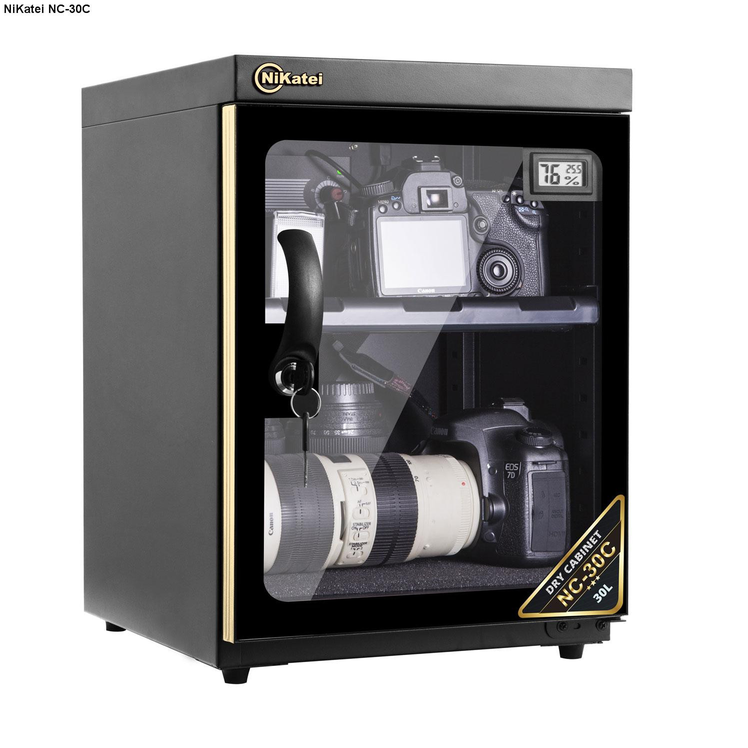 Tủ chống ẩm cao cấp nikatei nc-30c gold
