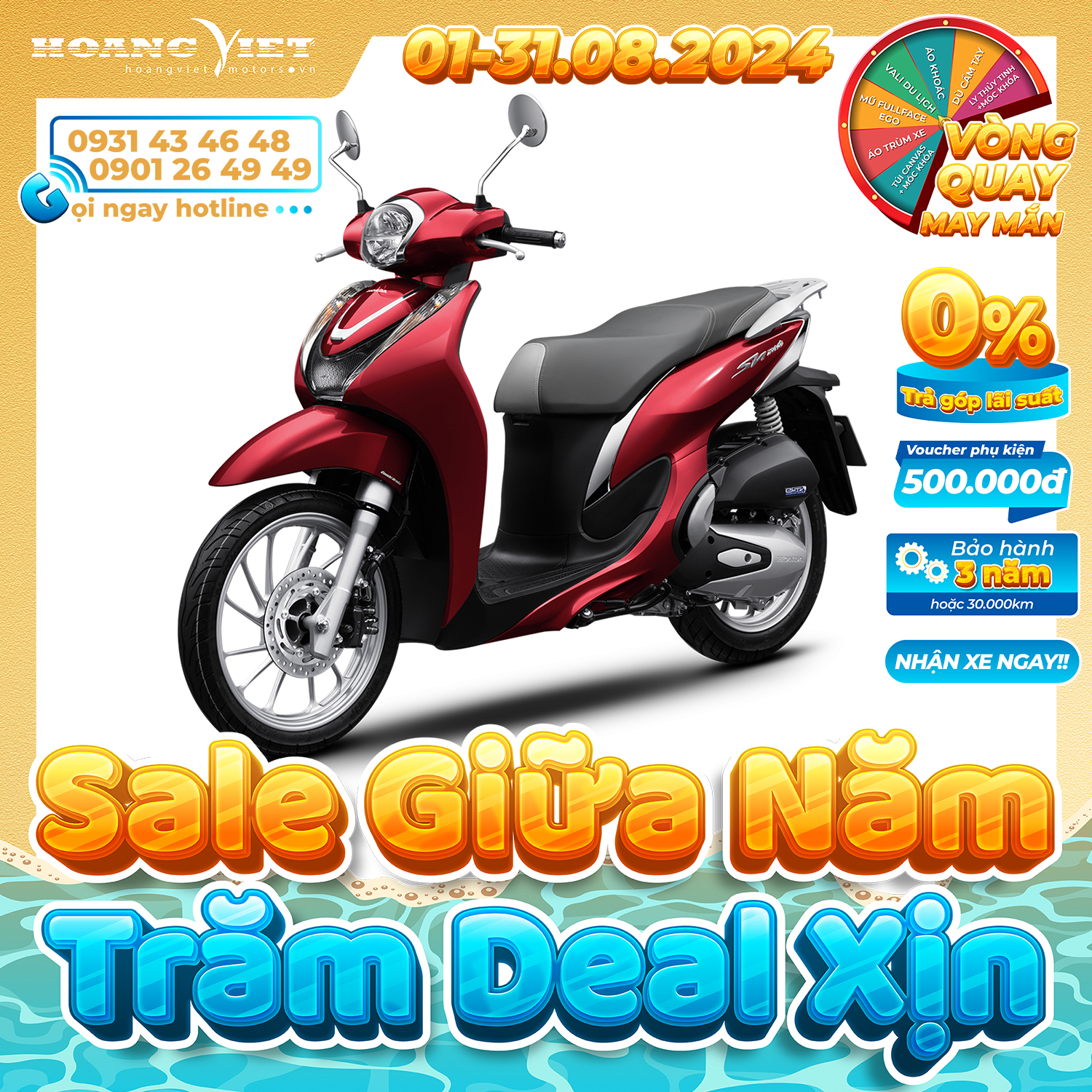 Xe máy honda sh mode 2024 - phiên bản tiêu chuẩn