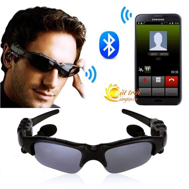 [HCM]Mắt kính có Bluetooth - Kết Nối Với Điện Thoại để Nghe - Gọi Điện Thoại và nghe nhạc qua Bluetooth, hàng new 100%