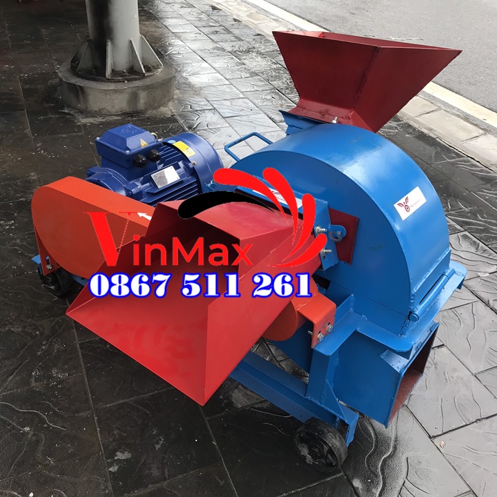 Máy băm nghiền cành cây di động tại Hòa Bình