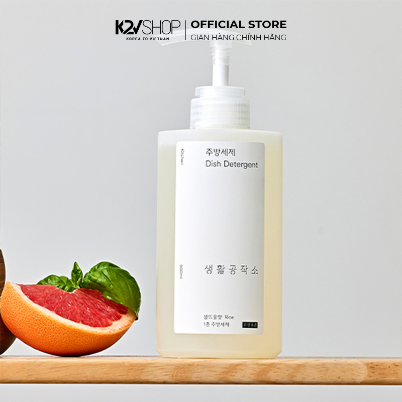 Nước rửa chén gốc thực vật saengong từ gạo
