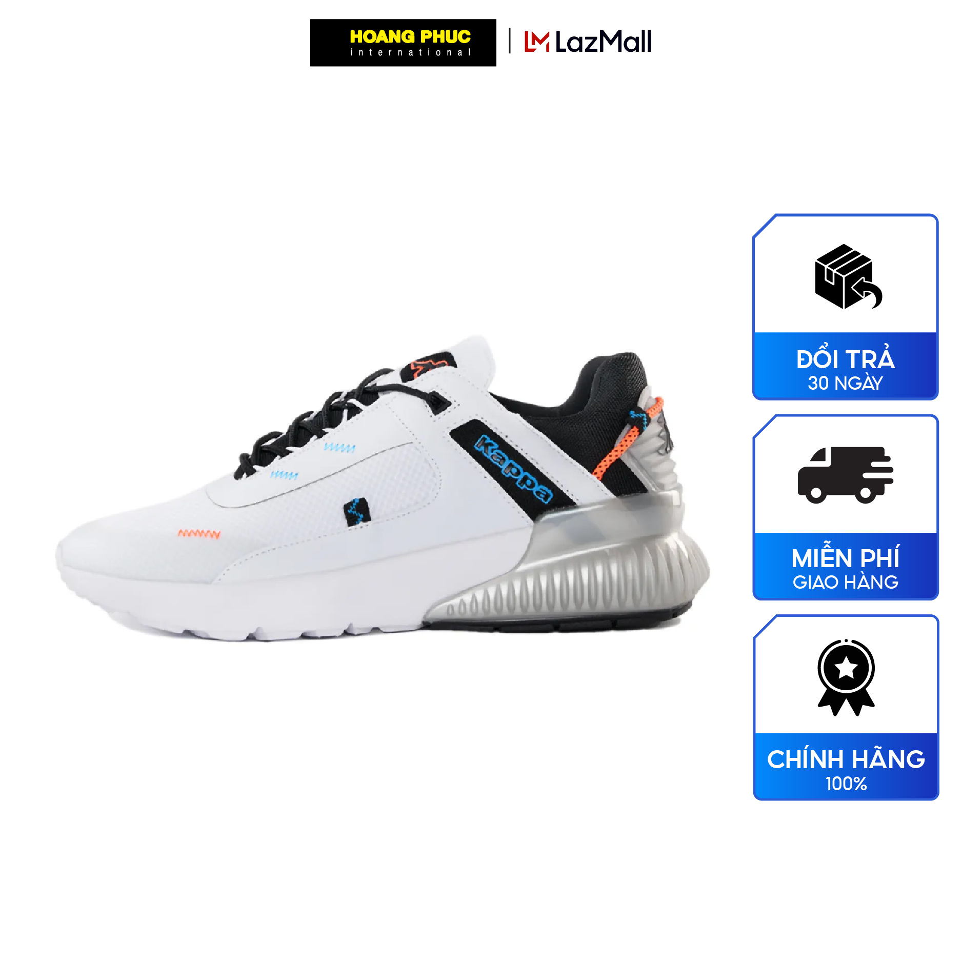 Giày thể thao nam KAPPA năng động, thời trang 33146UW