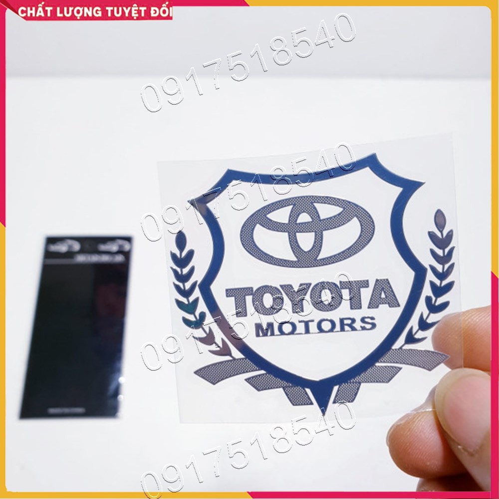 Tem Logo Hợp Kim nhôm dẻo HONDA, TOYOTA, HYUNDAI,LUXGEN ( dán được trên bề mặt cong) - giá 1 chiếc