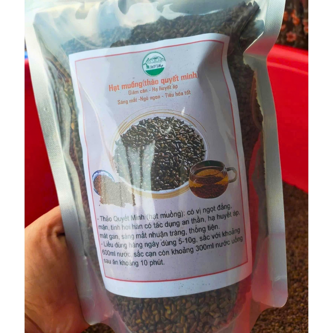 Thảo quyết minh, hạt muồng muồng khô loại (1kg) 1 giúp an thần, ngủ ngon, ổn định huyết áp