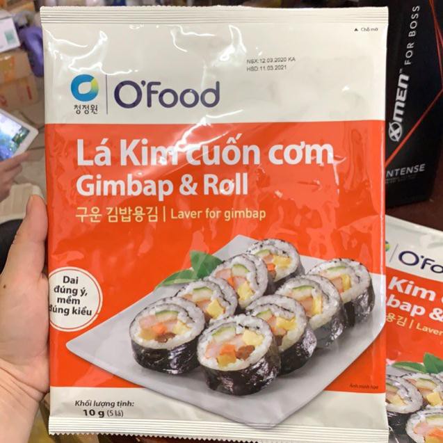 Lá kim cuộn cơm gimbap & roll 10g