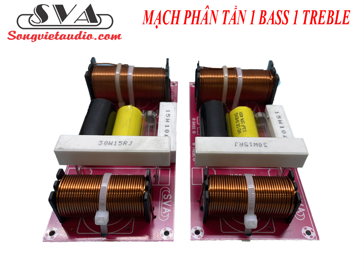 Mạch phân tần 1 bass 1 treble