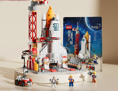lego Tàu vũ trụ vào không gian với 475 miếng bền đẹp