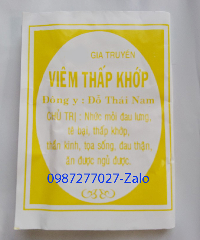 100 gói thấp khớp đỗ thái nam