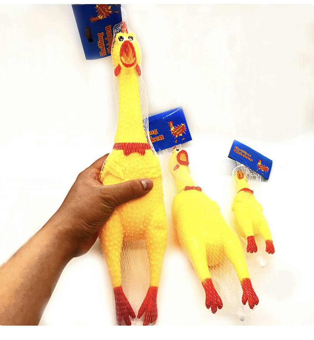 GÀ BÓP Biết Kêu Shrilling Chicken, Phát Ra La Hét Tiếng Gà Ngộ Nghĩnh - [{Đồ Chơi âm thanh},{gà la hét},{thú nhựa