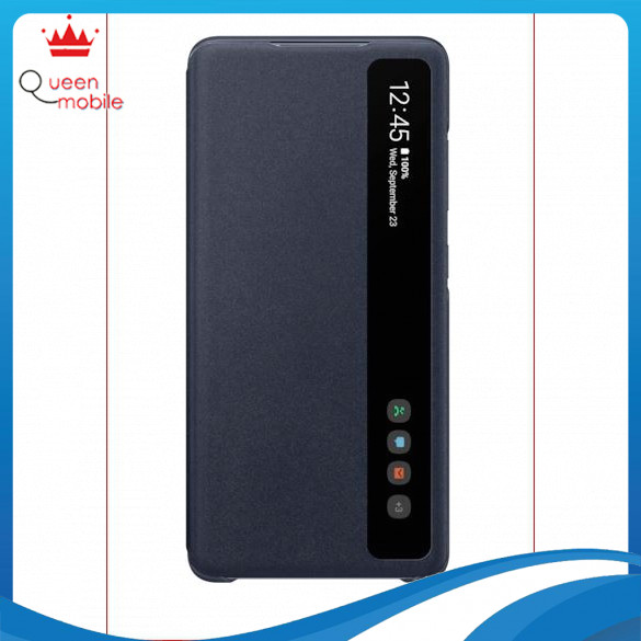 Bao Da Smart Clear View Samsung Galaxy S20 FE - Hàng Chính Hãng