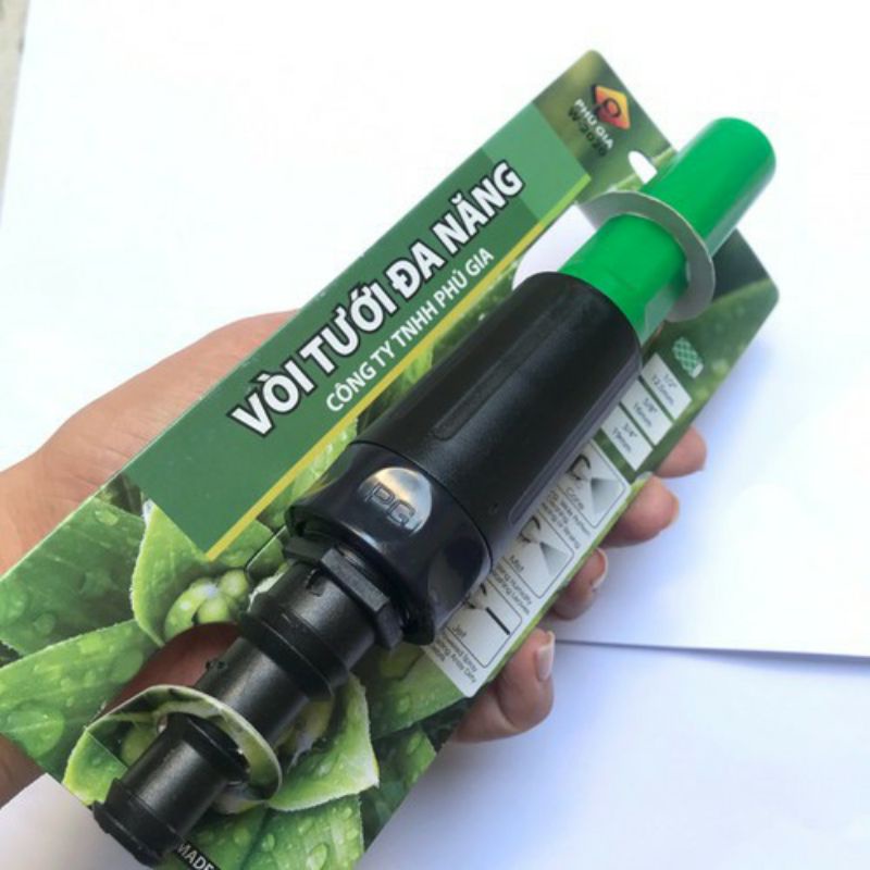 Đầu vòi xịt tưới cây, rửa xe đa năng SUWA