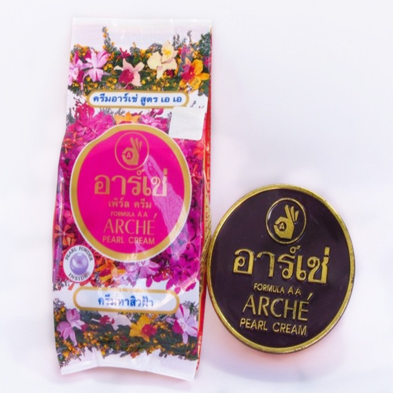 Combo 4] hộp kem nám , mụn , trắng da ngọc trai arche thái lan - hàng chính hãng thái