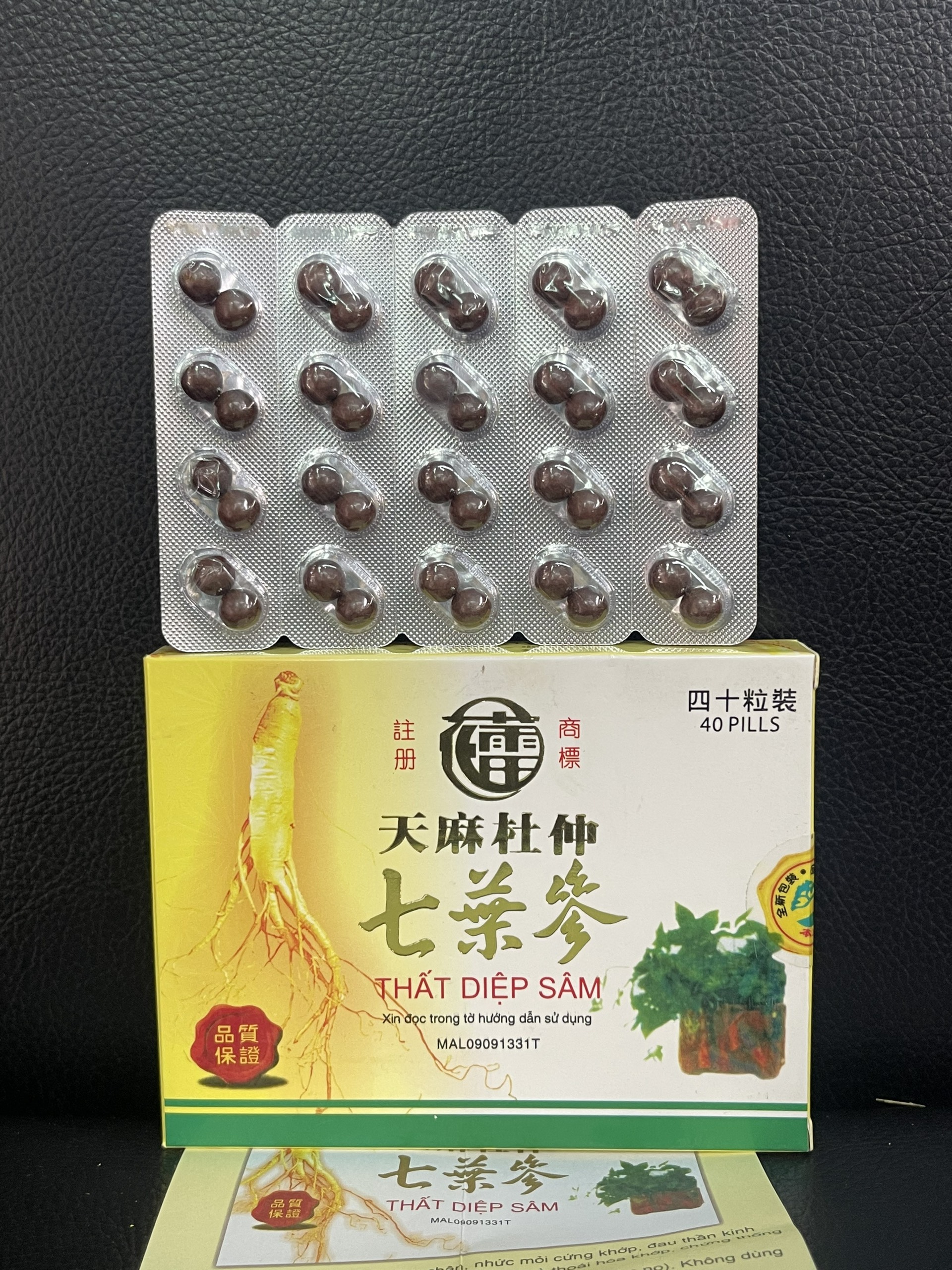 Thất diệp sâm vĩ 40 viên xương khớp