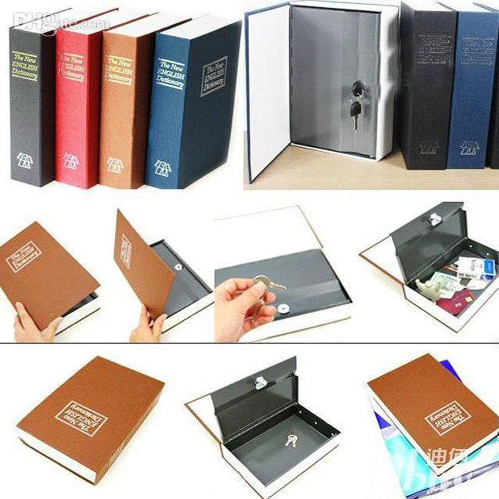 [HCM][HOT HOT ] Két sắt nguỵ trang làm Quỹ Riêng siêu bí mật Két sắt mini hình cuốn sách 12X8X5CM giấu tiền vợ có khoá cực an toàn. BH 6T