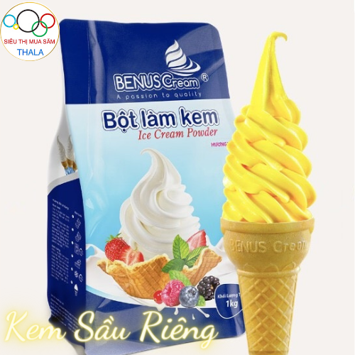 Bột làm kem tươi vị Sầu Riêng