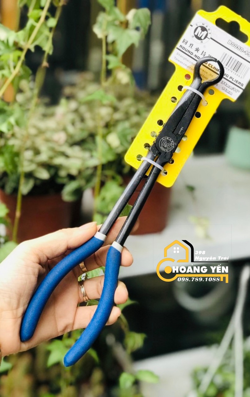 Kìm mỏ dài gắp đồ nóng 27,5cm-11″ b0050-10 c-mart, kềm mỏ tròn