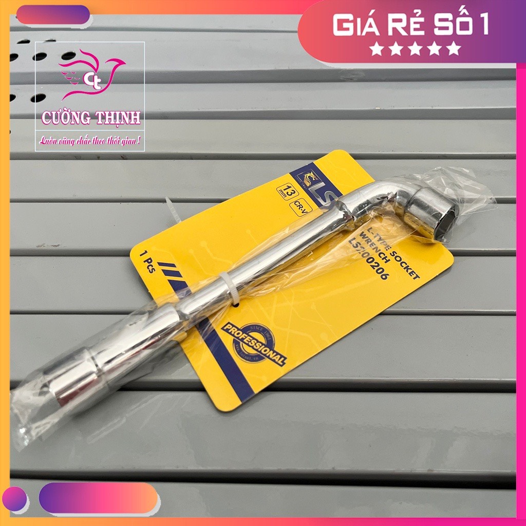 Ống điếu vặn ốc kệ sắt đa năng, khoá 13 vặn ốc kệ sắt v lỗ... kệ sắt V lỗ, Lắp ghép kệ