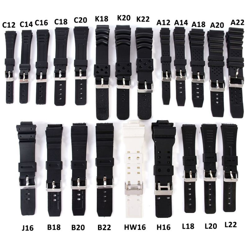 Dây đeo cho dây đồng hồ Casio chống nước F94 F91 F200 F201 MW240 LA670 LA680 A158,...