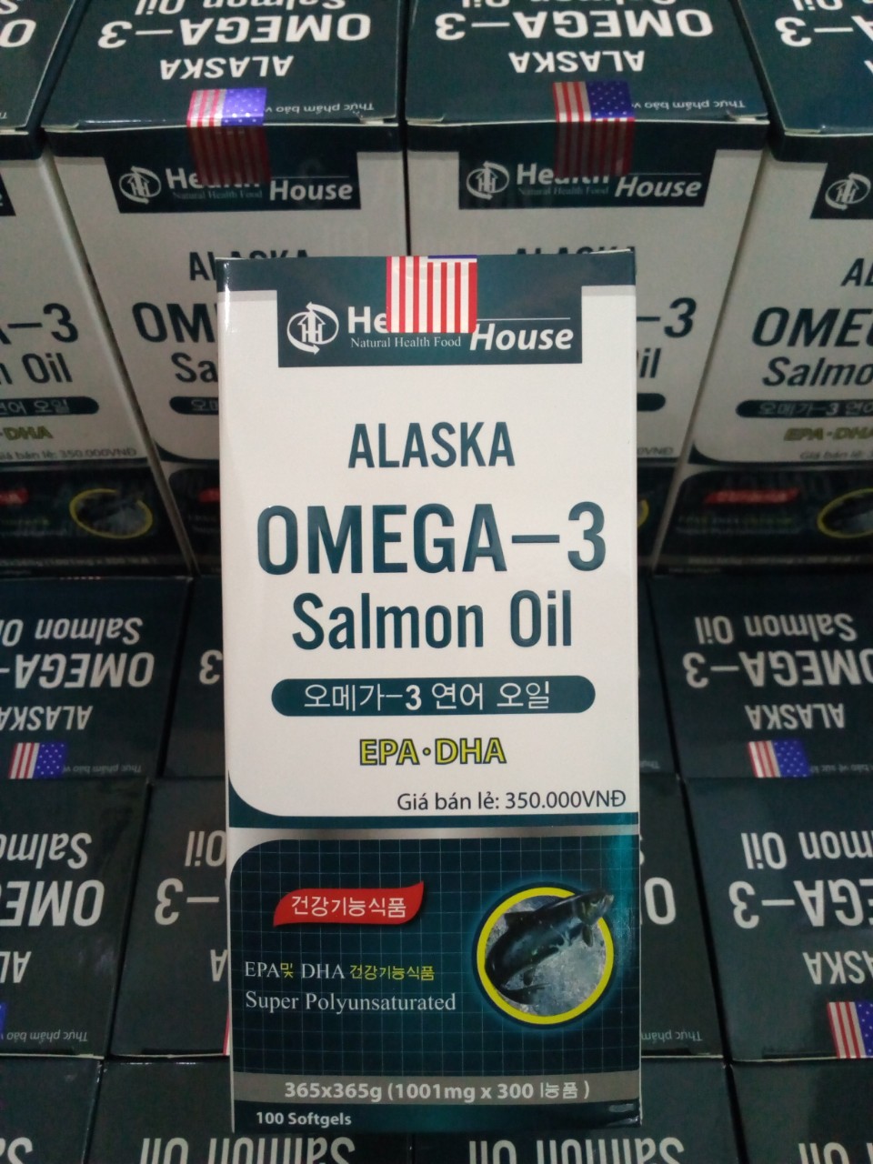 Alaska omega 3 - tăng cường thị lực