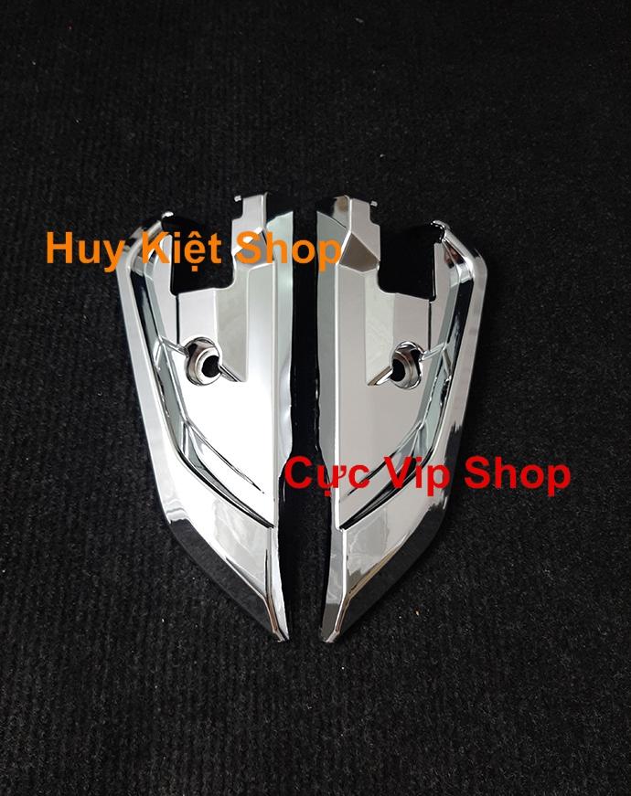 Ốp gác chân sau sh 2017 - 2019 xi inox cao cấp ms2003