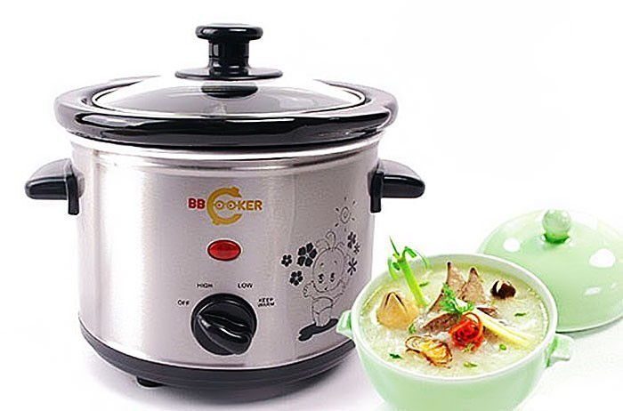 Nồi hầm chậm 160w, 1.5 lít BBCooker BS-15