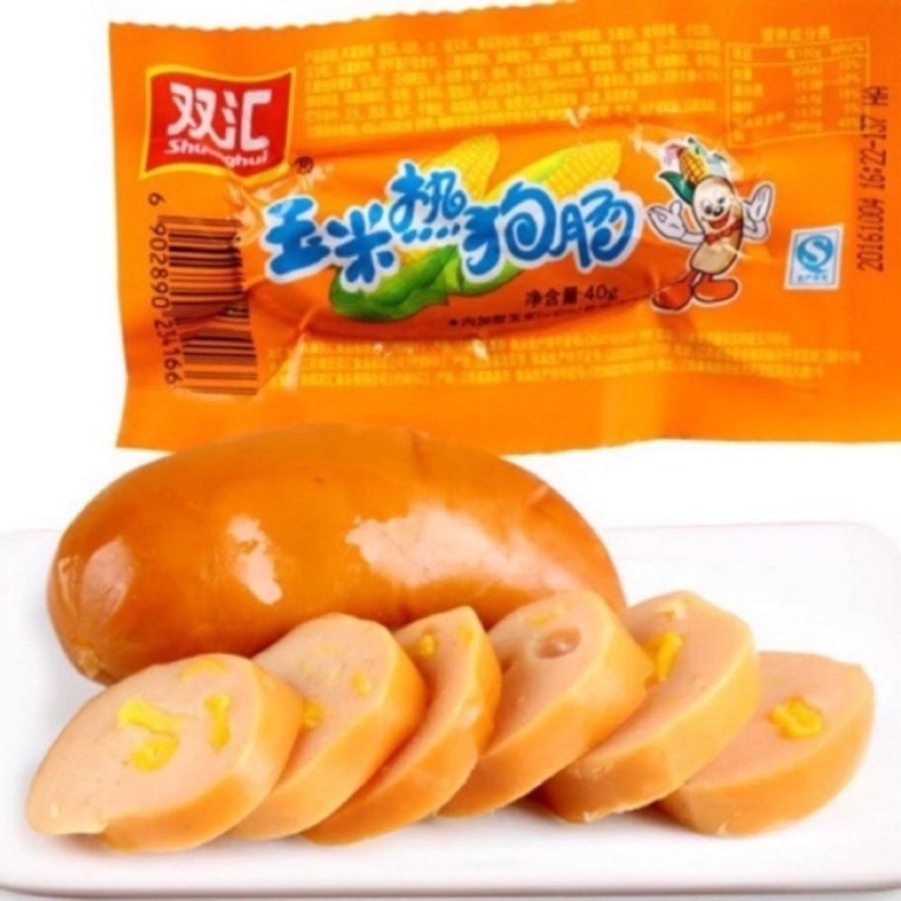 1 CHIẾC XÚC XÍCH NGÔ ĂN LIỀN THƠM NGON