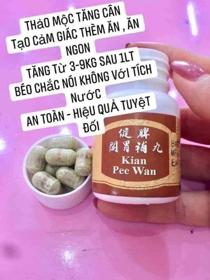 Kian pee wan_kiện tỳ khai vị tăng cân chính hãng