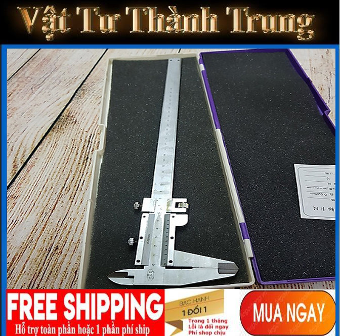 Thước cặp, thước kẹp cơ khí thép không gỉ 0-300mm