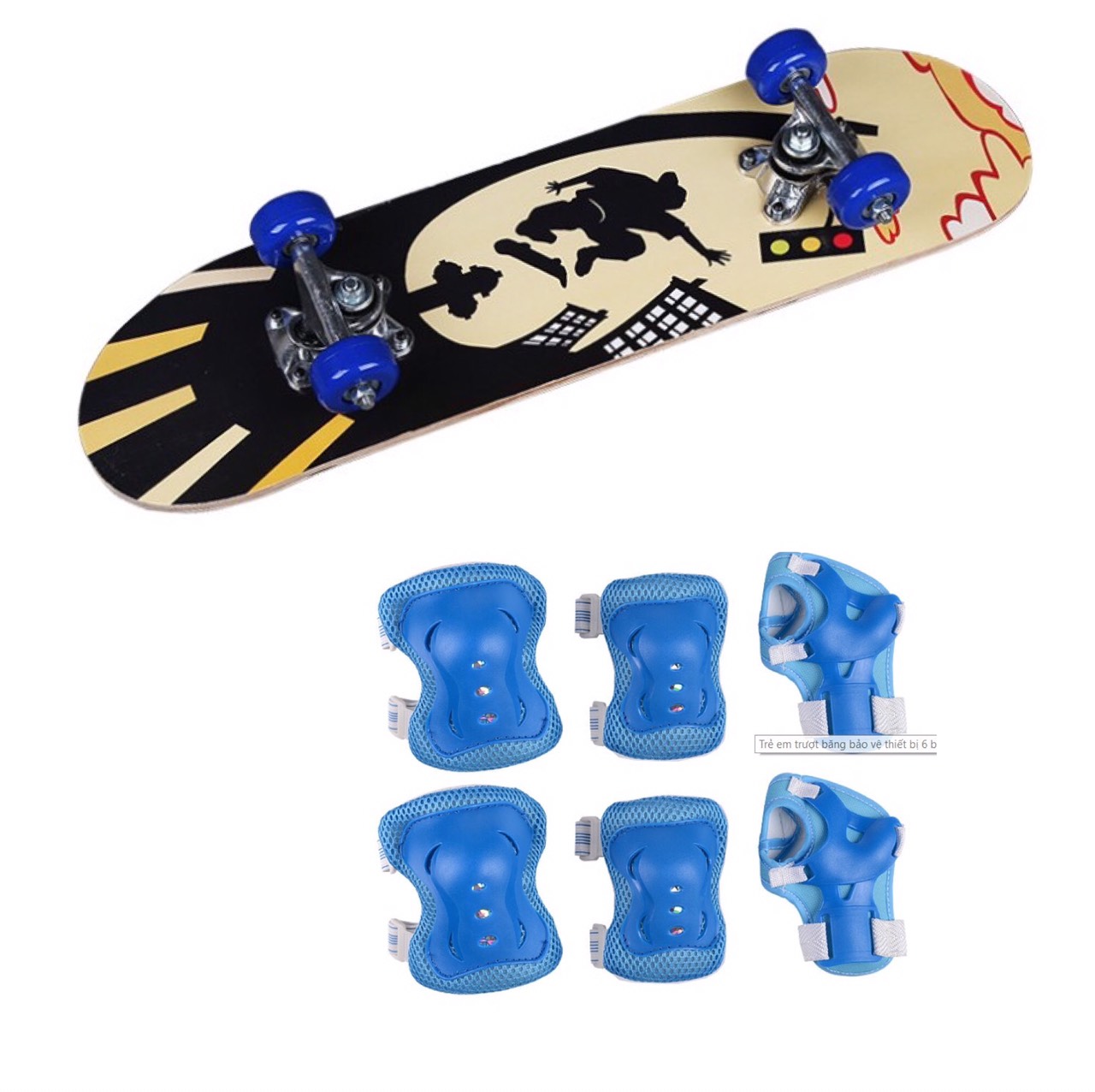 Ván Trượt Thể Thao Tặng Kèm Bảo hộ