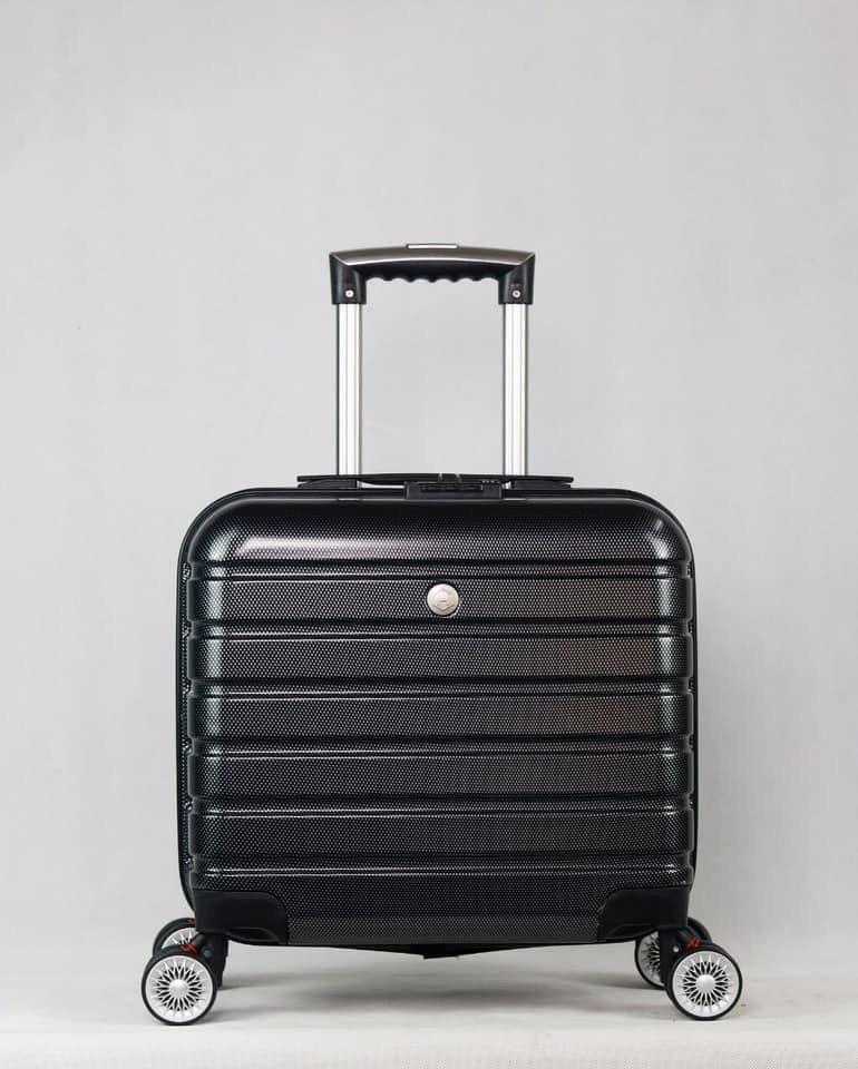 VALI KÉO KÉO DU LỊCH HÙNG PHÁT 16 INCH - DÁNG NGANG, NHỰA PP CHỐNG VA ĐẬP